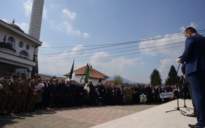 War Veterans from the Region at the Commemoration in Ahmići: We Need to Remember All Victims