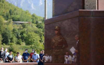 In Memory of Civilians Killed in Grabovica, Commemoration Attended by War Veterans from the Region