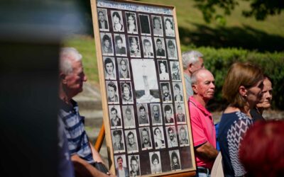 Mirovni aktivisti na komemoraciji u Čardaku kod Dervenete