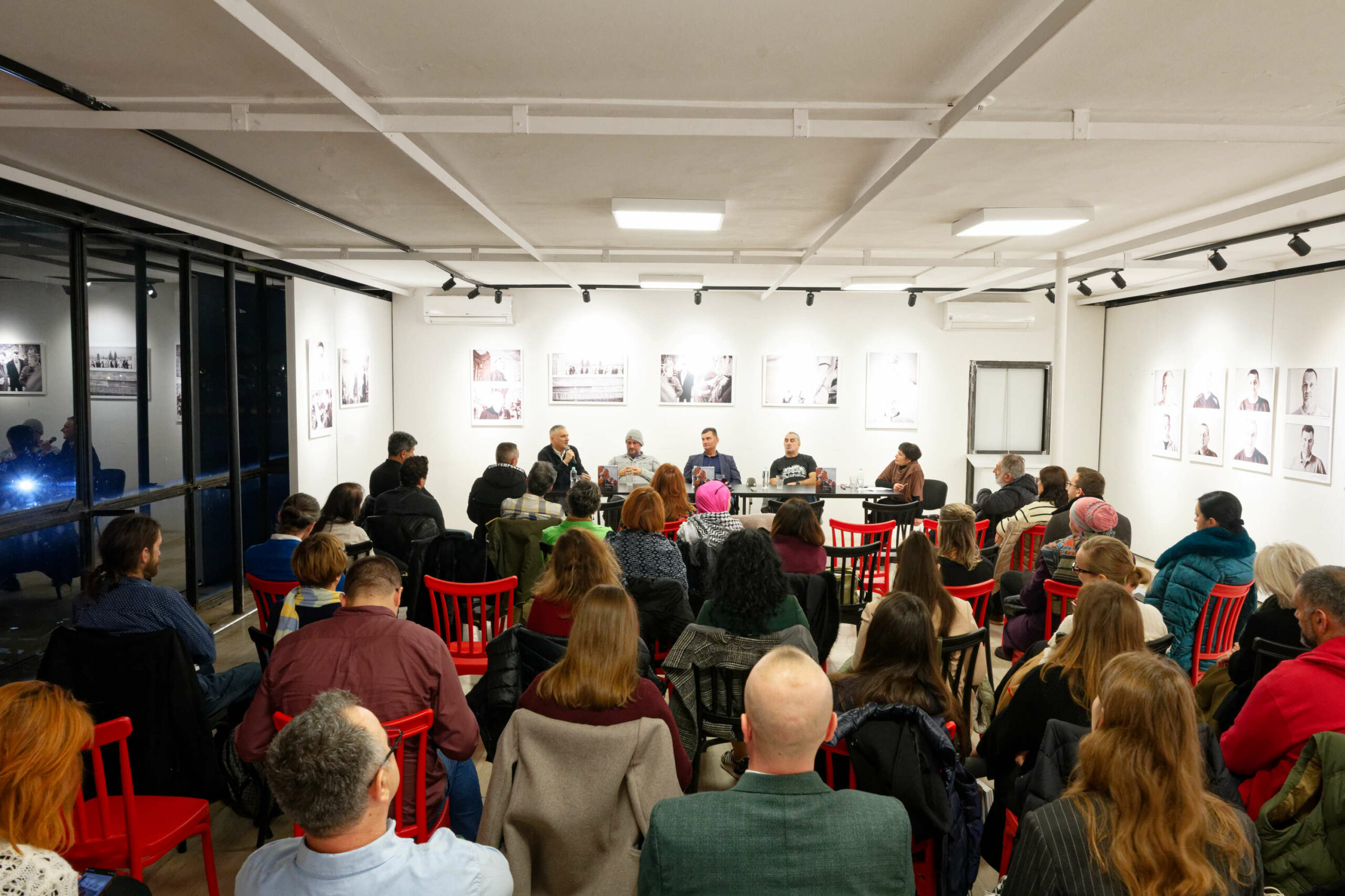 The book We Come in Peace promoted to mark the anniversary of the Dayton Peace Agreement