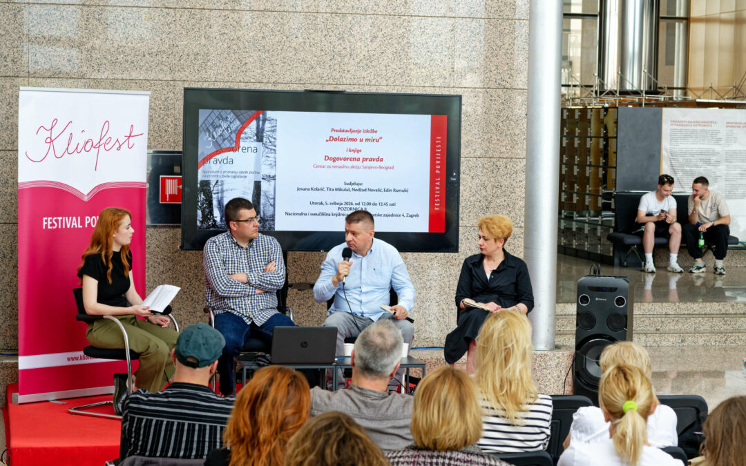 Predstavljena knjiga Dogovorena pravda na Kliofestu u Zagrebu