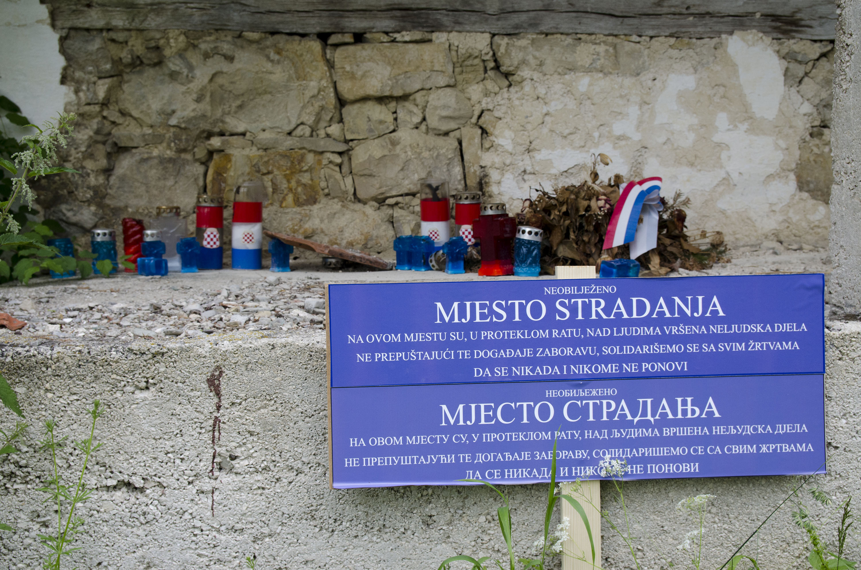 Activists mark sites of suffering in Central Bosnia and around Sarajevo