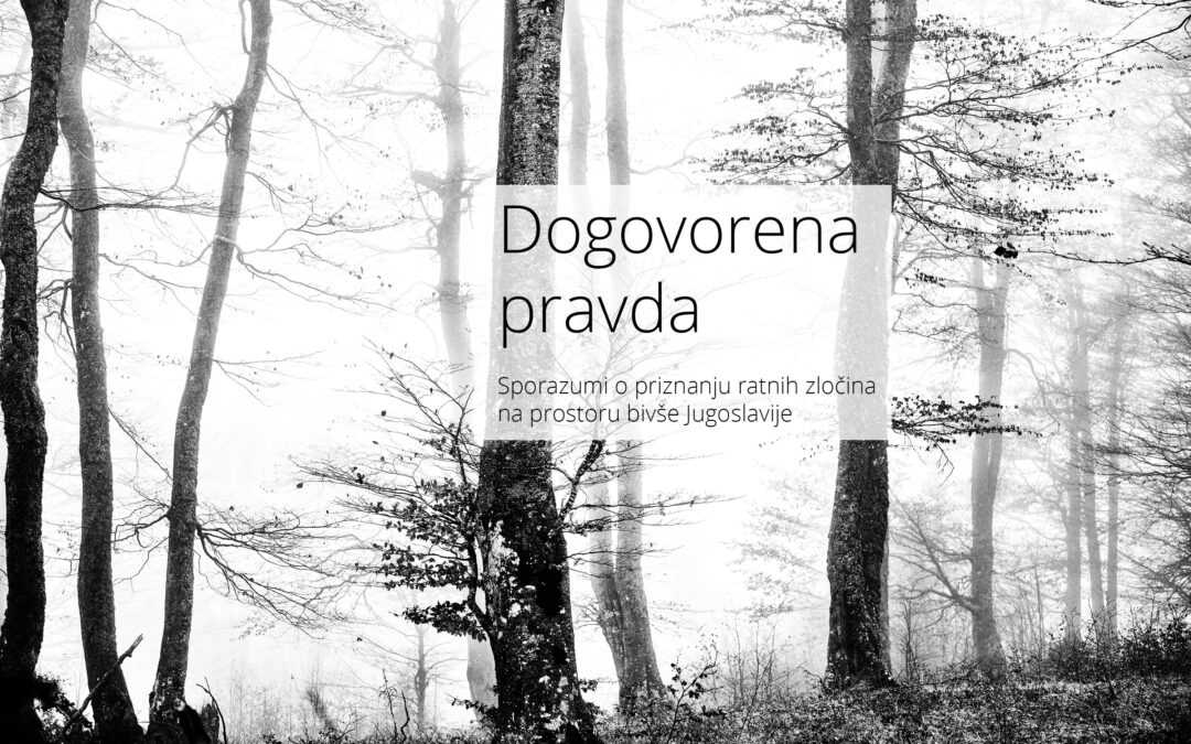 Objavljena je naša nova knjiga „Dogovorena pravda“