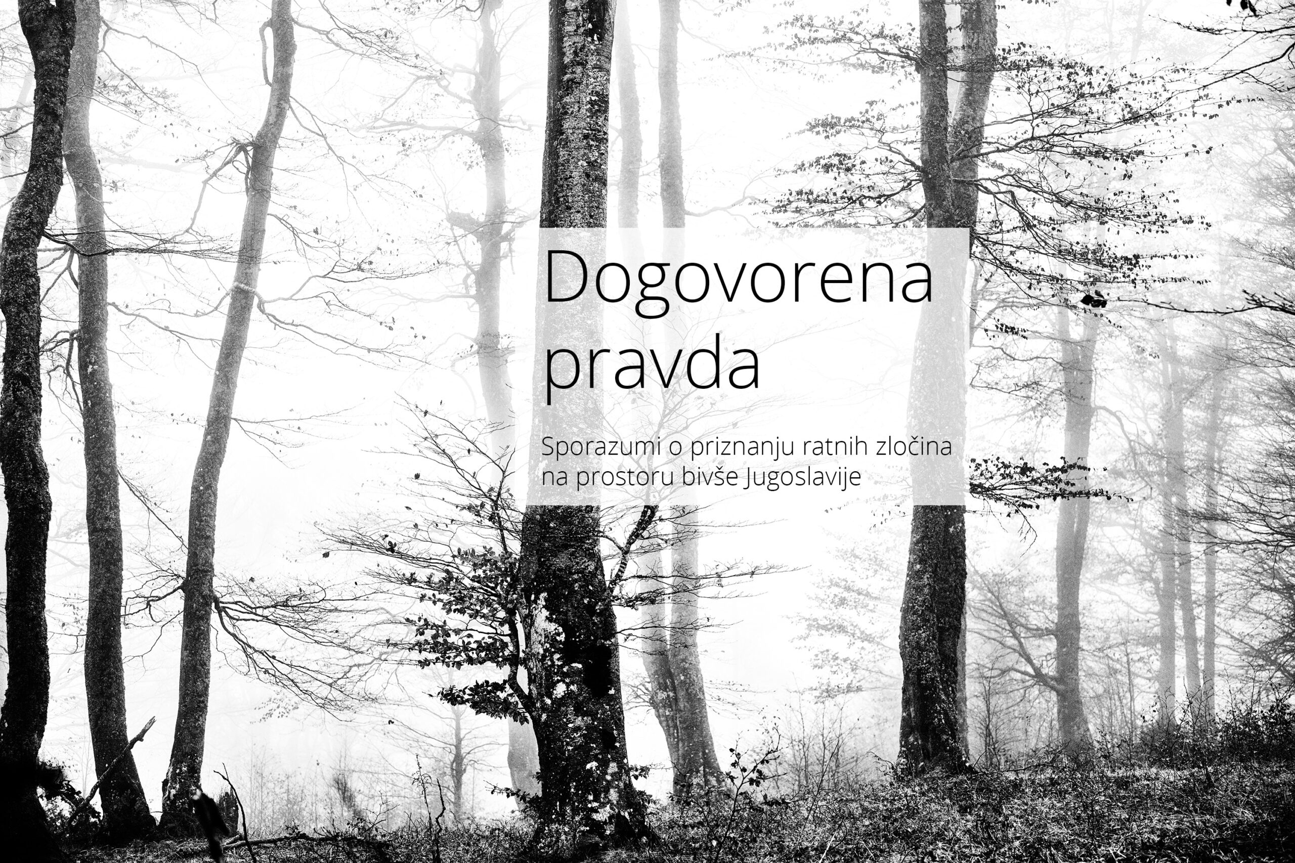 Objavljena je naša nova knjiga „Dogovorena pravda“