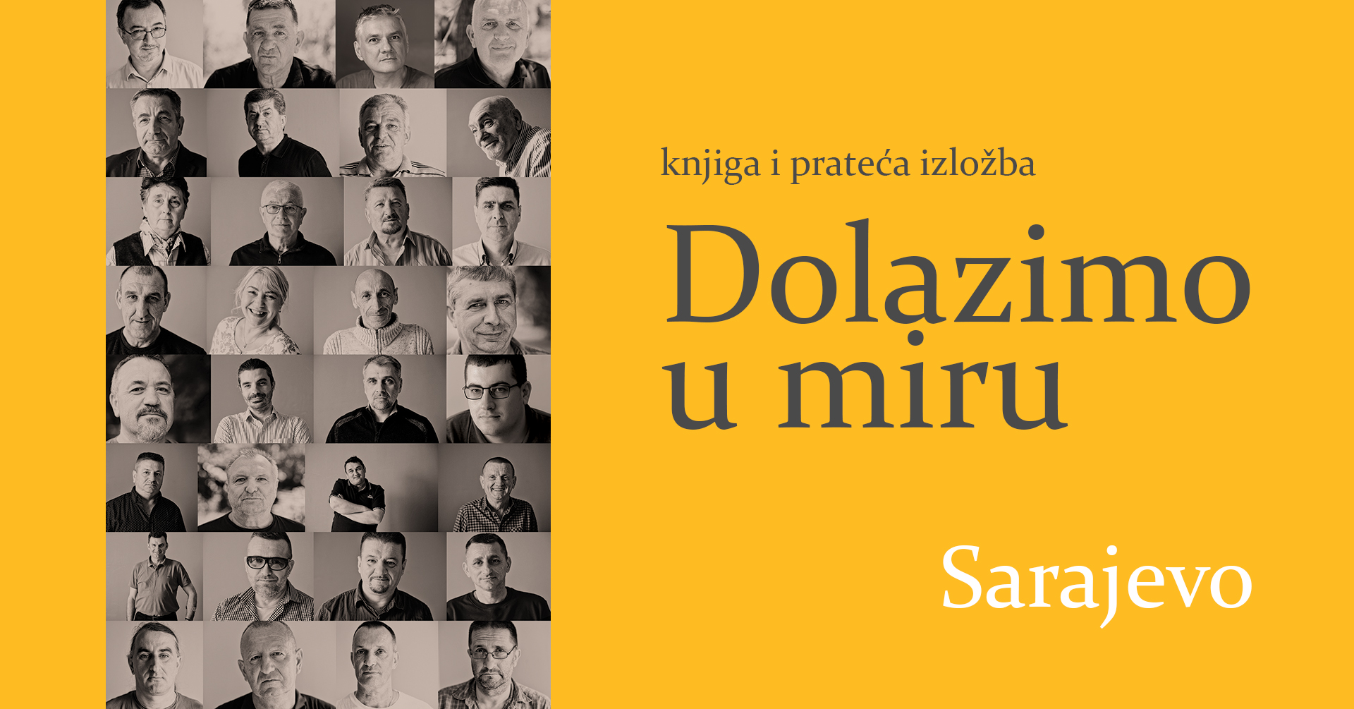 Predstavljanje knjige „Dolazimo u miru“ u Sarajevu