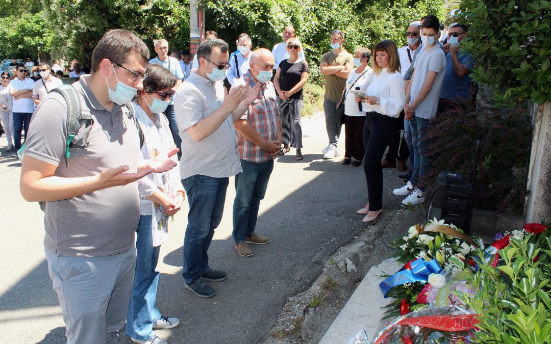 We joined White Armband Day and attended commemorations in Vitez and Mostar