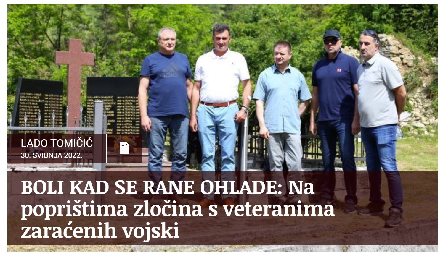 Lupiga.com o zajedničkoj posjeti Trusini, Bradini i Stupnom Dolu