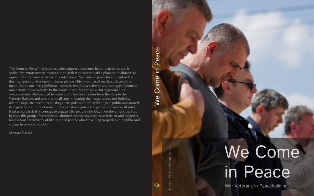 New Book: “We Come in Peace: War Veterans in Peacebuilding”