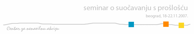 Seminar o suocavanju s prosloscu